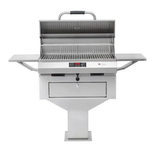 ElectriChef Emerald 24" Pedestal-Base Outdoor Electric Grill