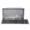 Kenyon Big American 41" 208V 3-Burner Two-Lid Built-In Electric Grill With IntelliKEN Touch Control
