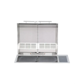 Kenyon Texan 30" 2-Burner Split-Lid Built-In 240V Electric Grill With Touch Control And Mounting Holes