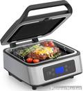 PioneerMarket Smart Indoor Electric Grill - LCD Display & Auto-Lift